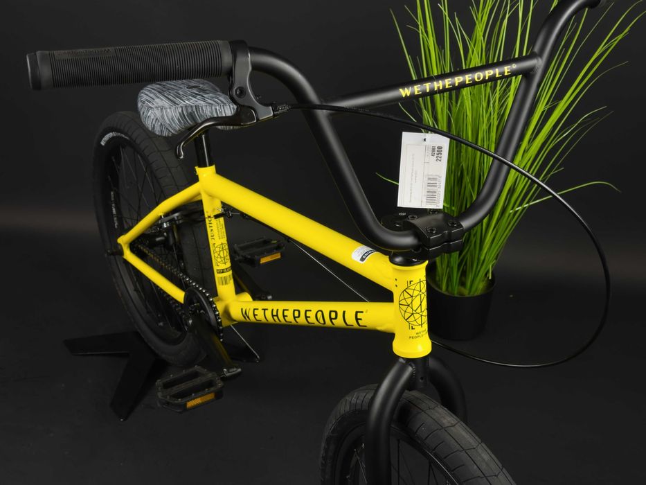 Велосипед BMX 20" WeThePeople Justice 20.75",
жовтий 2021
