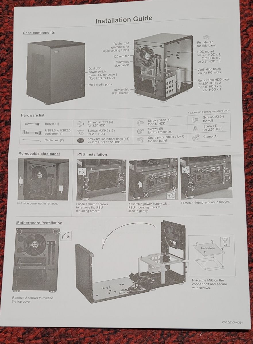 Obudowa Mini-ITX Lian Li PC-Q33B