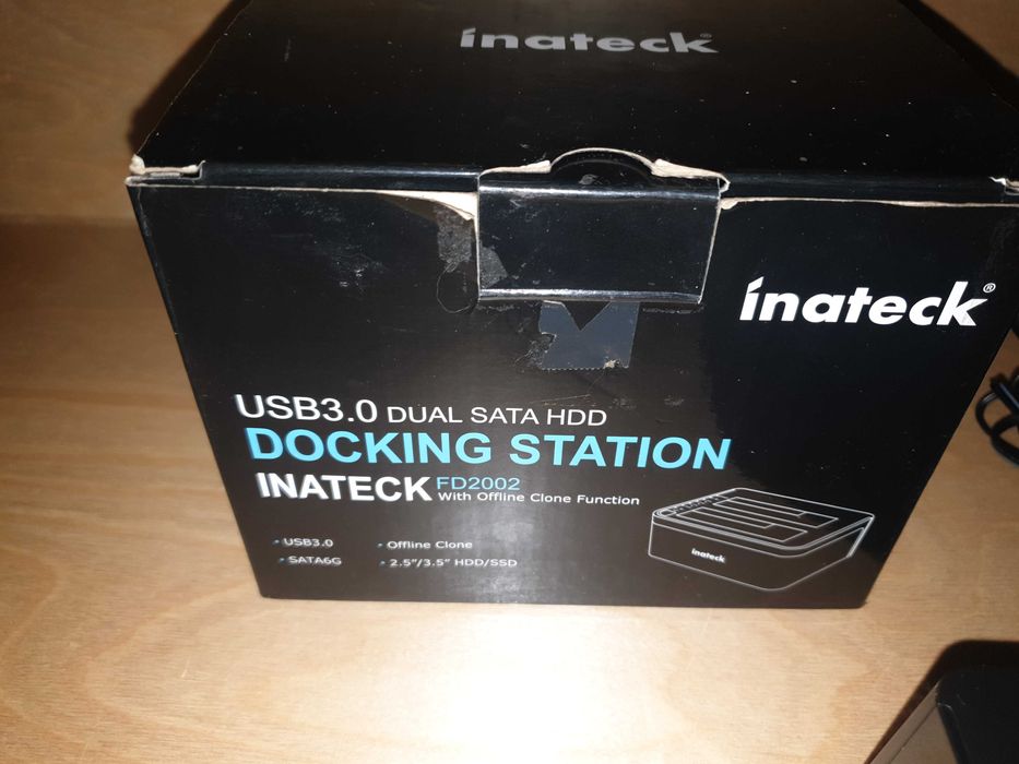 STACJA KLONUJĄCA Dokująca dyski 2.5 i 3.5 HDD inateck FD2002