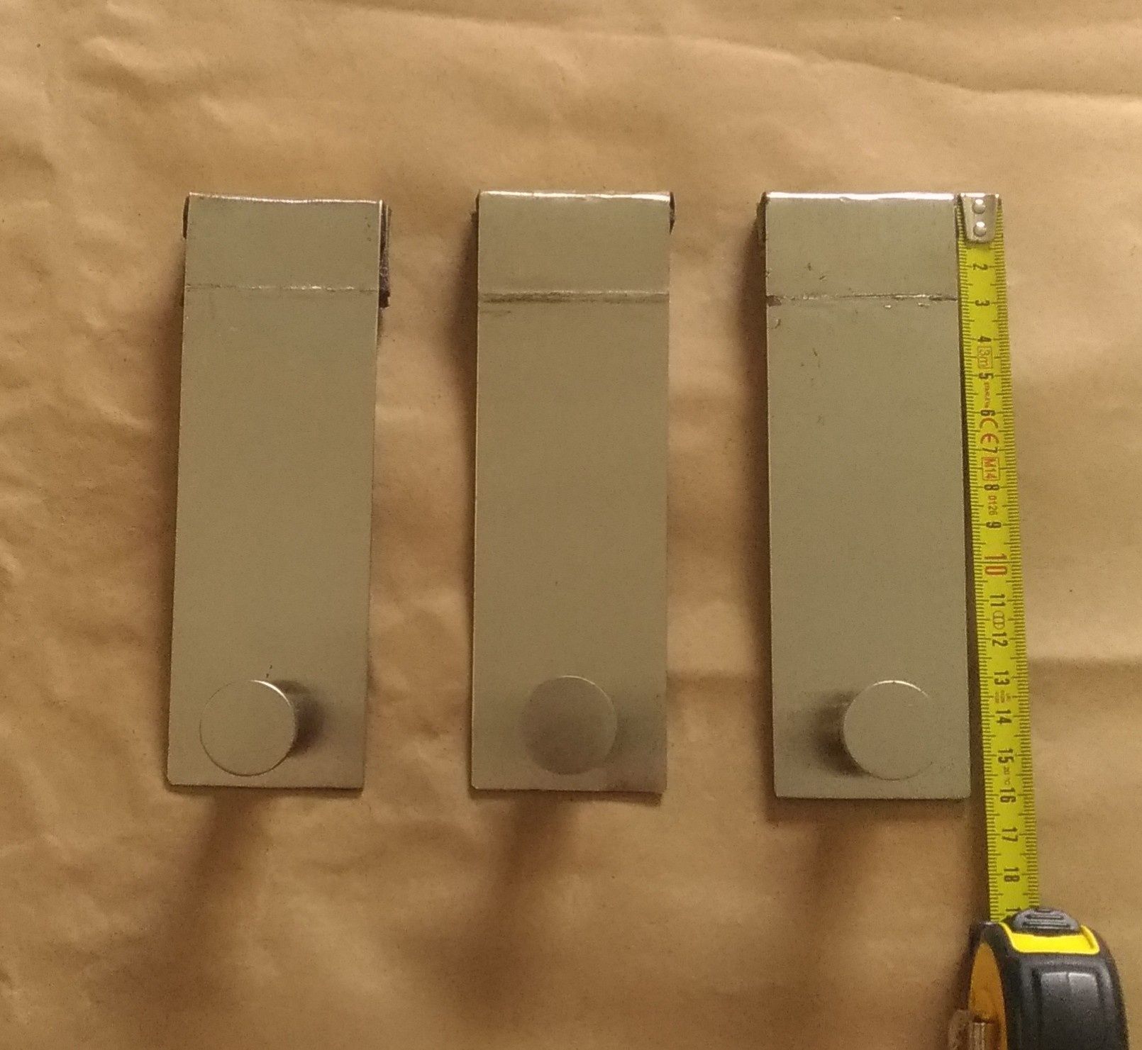 Conjunto 3 Suportes de Pendurar Porta