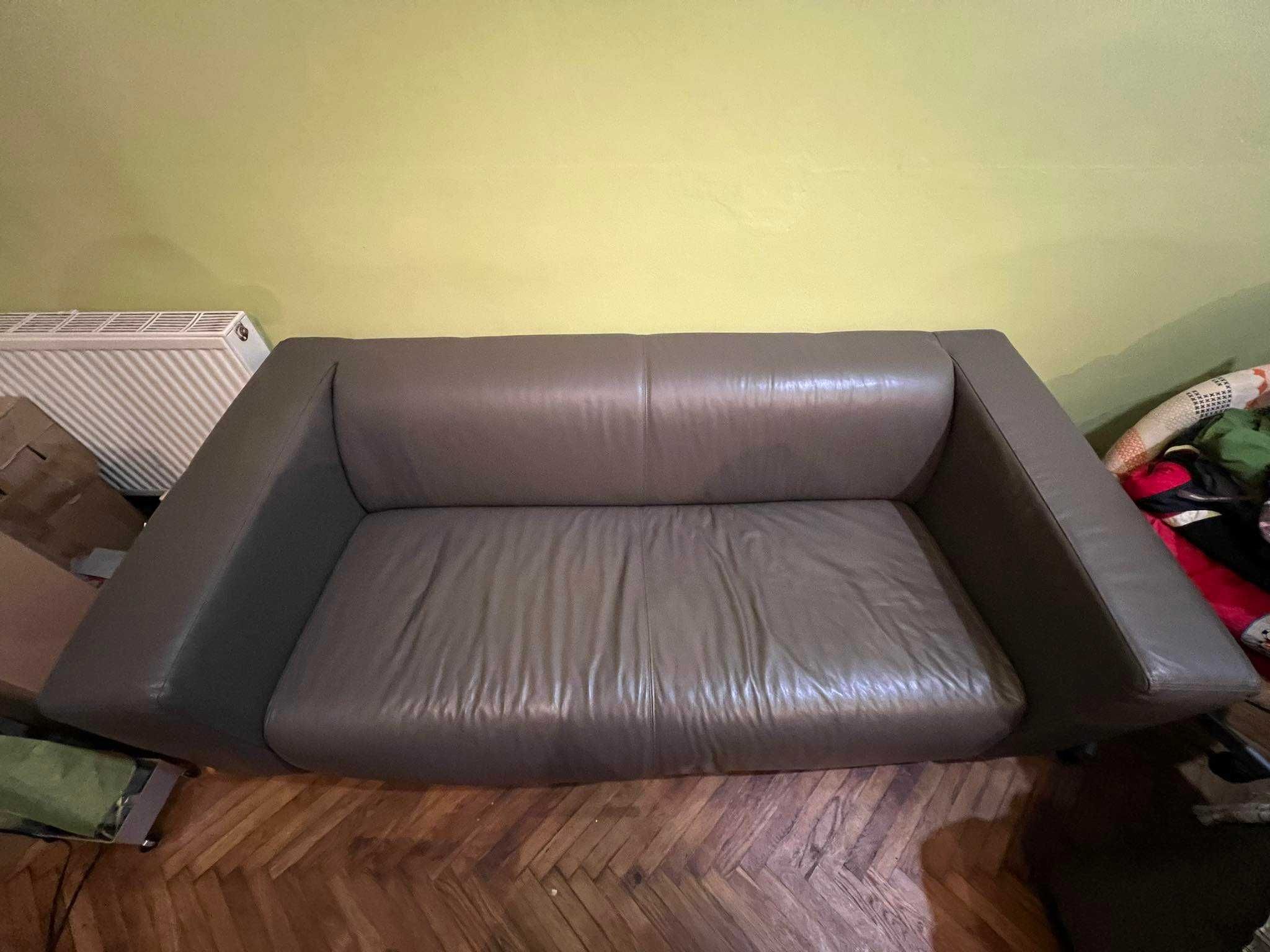 kanapa skórzana IKEA stan idealny