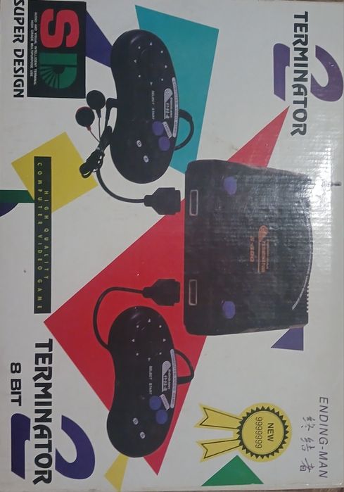 Ігрова ретро приставка terminator 2