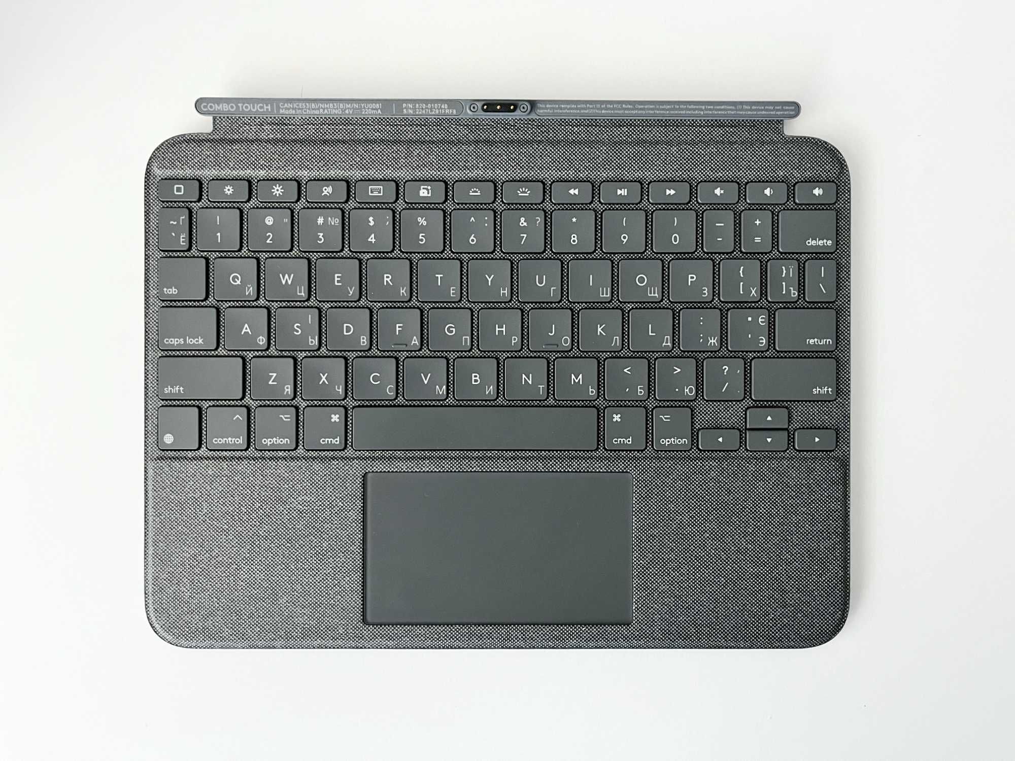 Новий чохол клавіатура УКР Logitech Combo Touch Apple iPad 10.9 10 gen