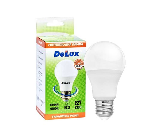 Світлодіодна лампа DELUX BL 60 10Вт 4100K 220В E27