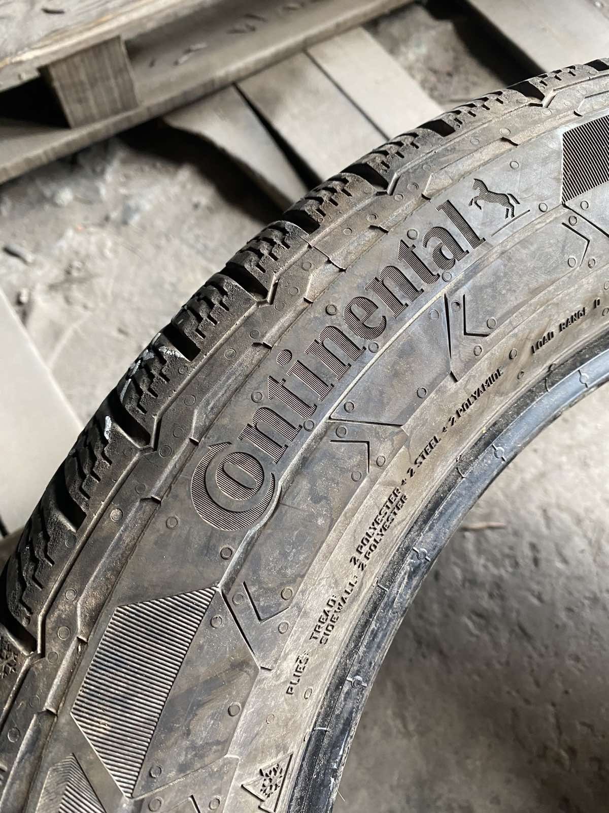 225.55.17c Continental 1шт зима БУ склад шины резина из Европы 55 R17с