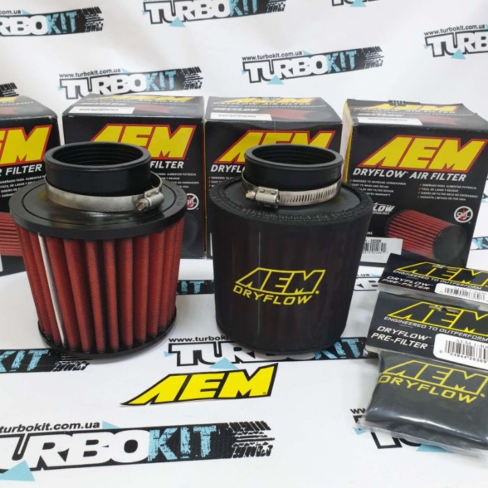 Фильтр нулевого сопротивления AEM 21-203DK 21-204DK 21-2058DK сухой