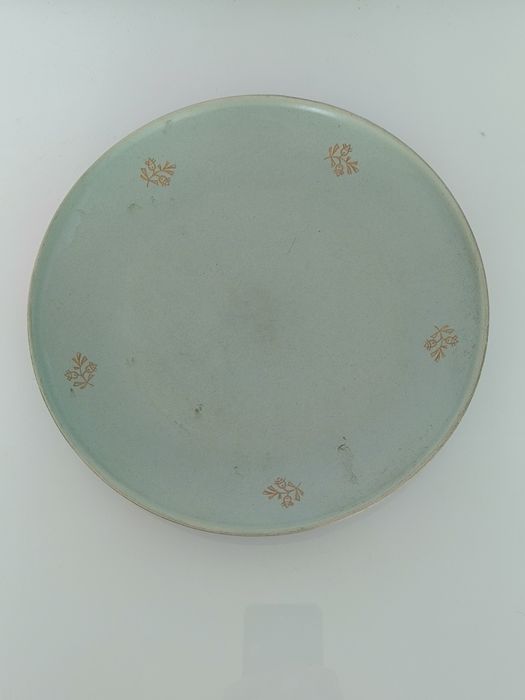 Patera talerz Pruszków Zielony PRL