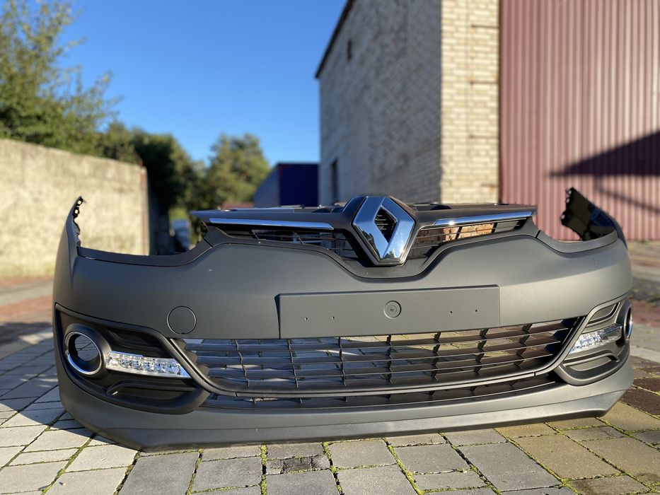 Бампер передній megane 3 меган 3 решітка дхо разборка