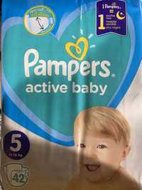 Підгузки Pampers Active baby 5 на 11-16 кг