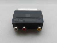 Adaptador SCART macho para 3 RCA fêmea