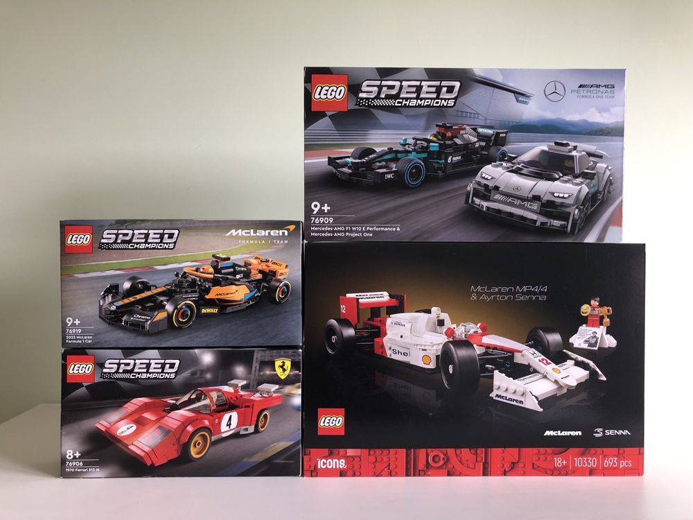 Lego Creator BrickHeadz Speed Champions Vários (NOVOS SELADOS)