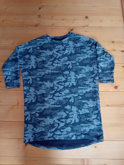 Sukienka dzianinowa moro XL