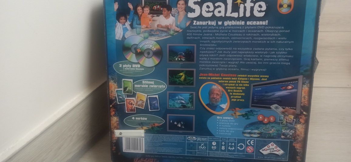 Gra Sea Life z płytami DVD