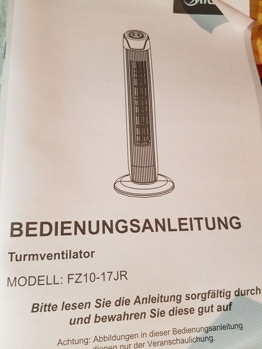 Wentylator kolumnowy Midea FZ10-17JR czarny