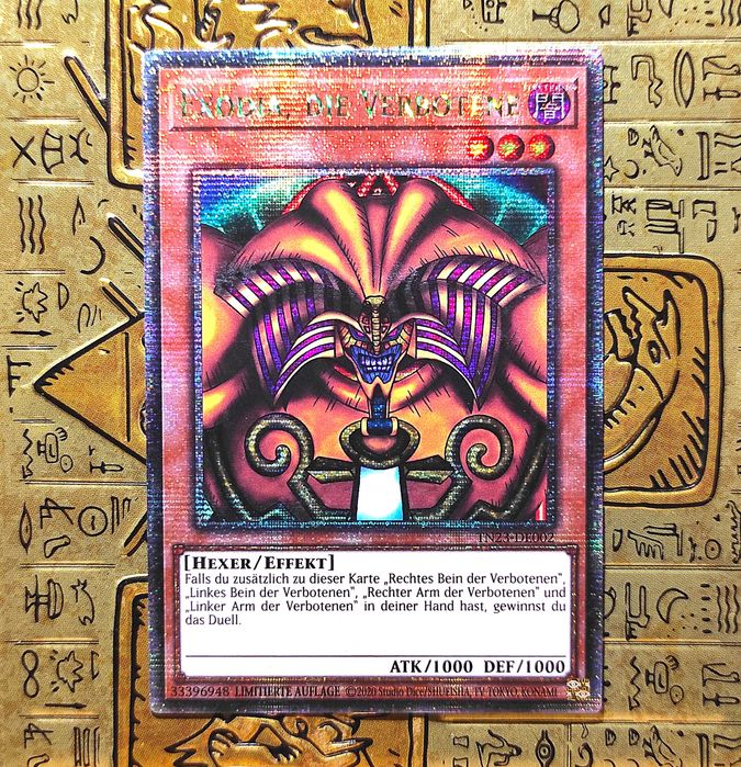 Exodia the Forbidden One - Edição Limitada Yugioh