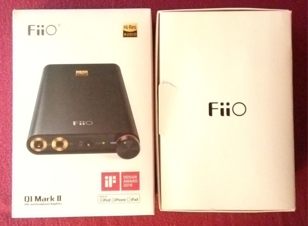 Fiio Q1 Mark II (estado novo) Dac e Amp