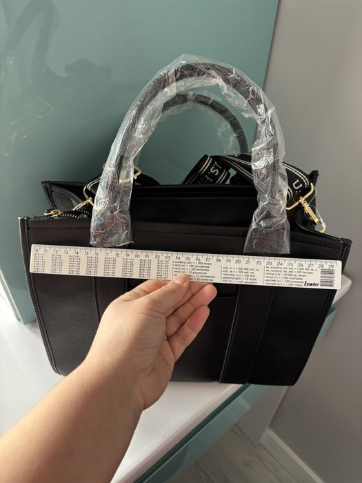 Жіноча чорна сумка. U.S. POLO ASSN.