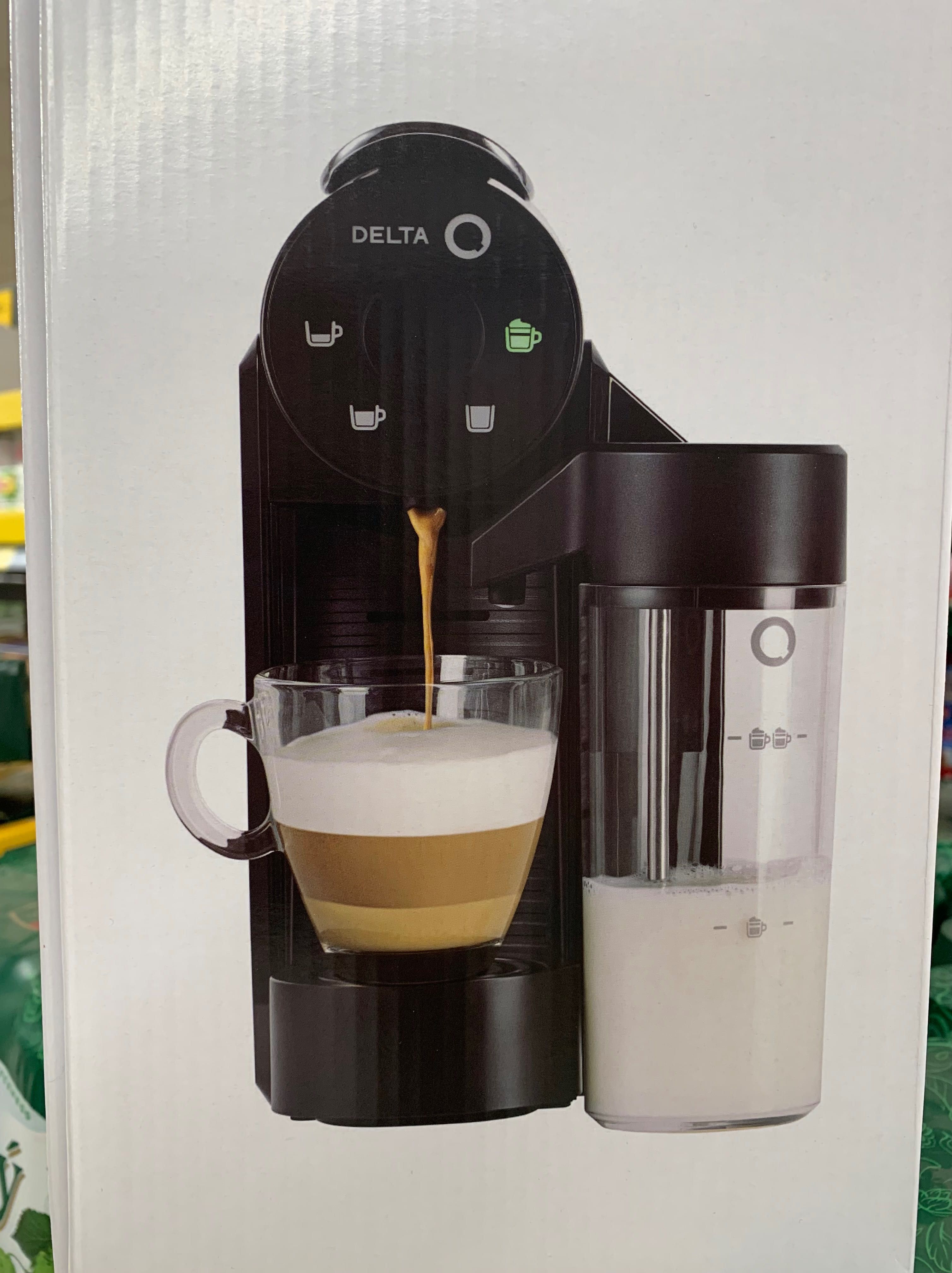 Кавоварка капсульна Delta (дельта) Q mini Milk Qool з капучинатором