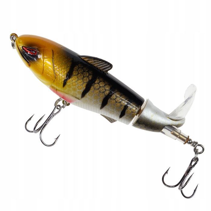 Wobler Popper Flopper na szczupaka suma sandacza zestaw 5 sztuk