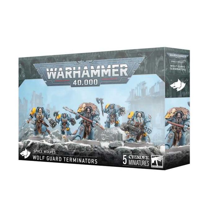 Warhammer 40k: Space wolves Wolf Guard Terminators