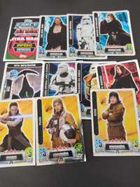 Cartas Force Attax trading card game Star Wars