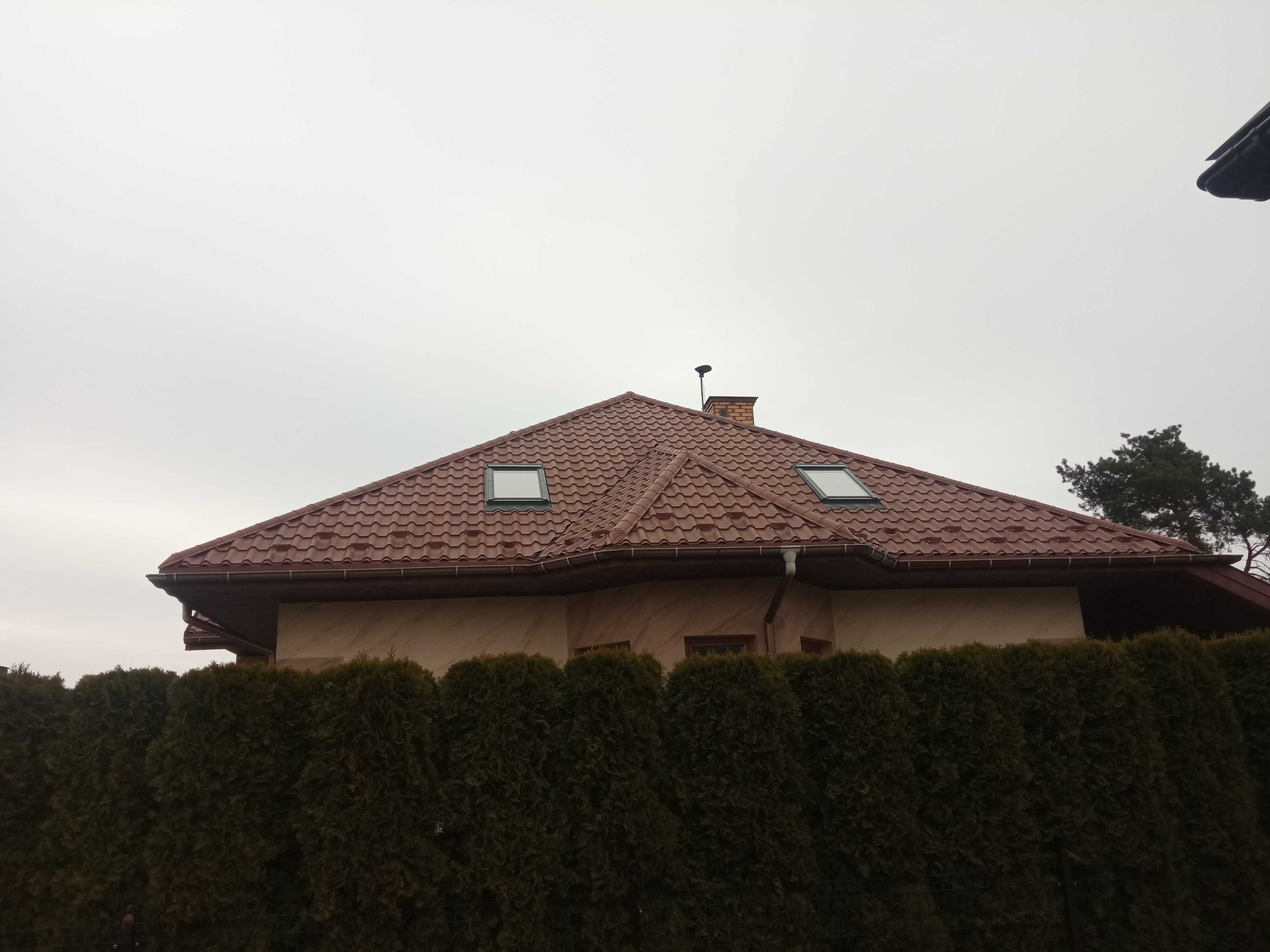 Blachodachówka, blacha z demontażu, około 80 M2 - 14 zł m2