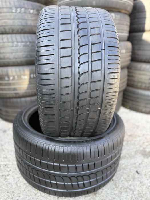 Pneus 305/30zr19 Pirelli P Zero Rosso com 75% piso