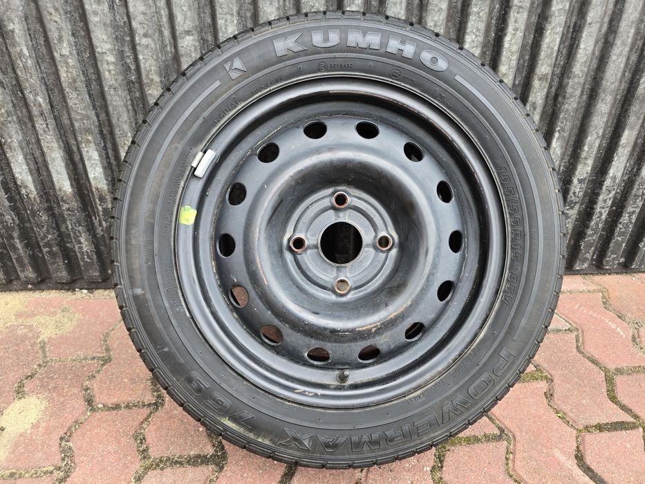 Pojedyncza felga koło zapas 195/55R15 Chevrolet Lacetti 4x114,3 Nubira