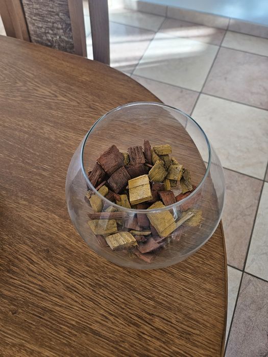 Dekoracyjny wazon szklany