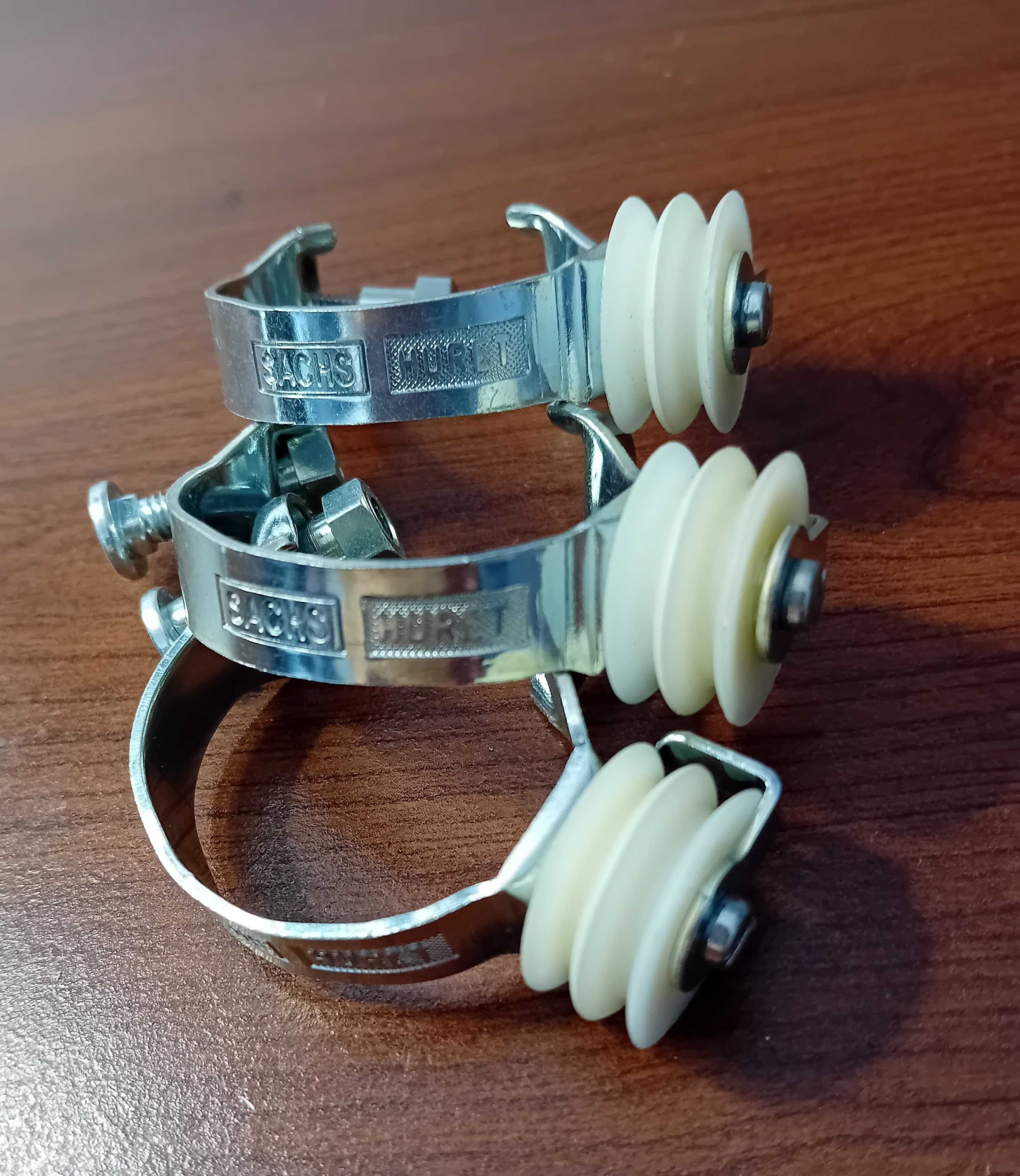 RETRO  SACHS  HURET  obejma z kółkami prowadzącymi linkę przerzutki.