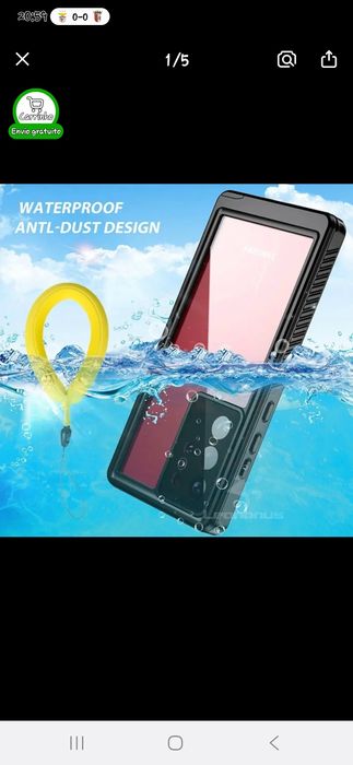 capa estanque Samsung s25