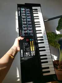 Piano Casio czarne