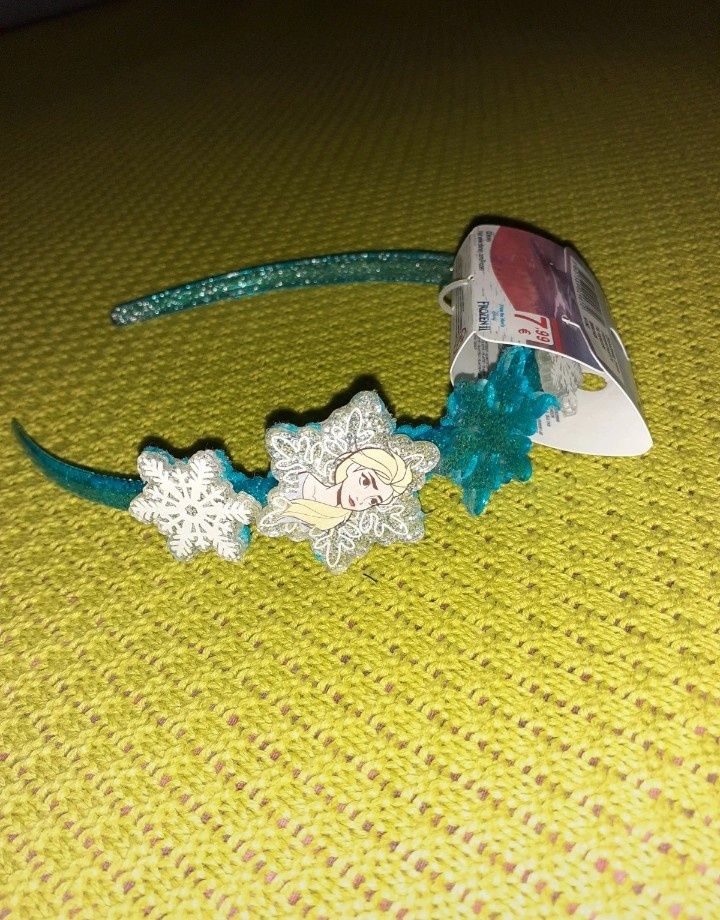 NOVO! Conjunto saia e Bandolete da Elsa, do Frozen da Disney. Tamanho