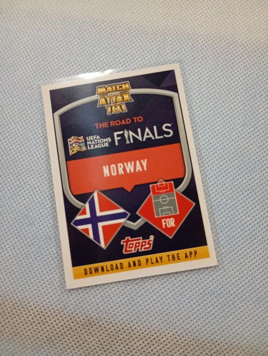 Carta Topps Limited Edition Erling Haaland