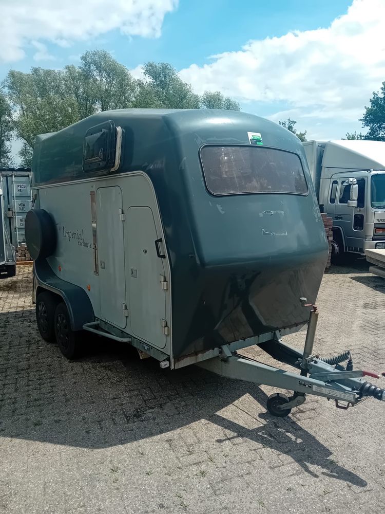 Przyczepa Do Przewozu 2 Koni Bydła Brenderup Bukmanka Koniara Koniowóz