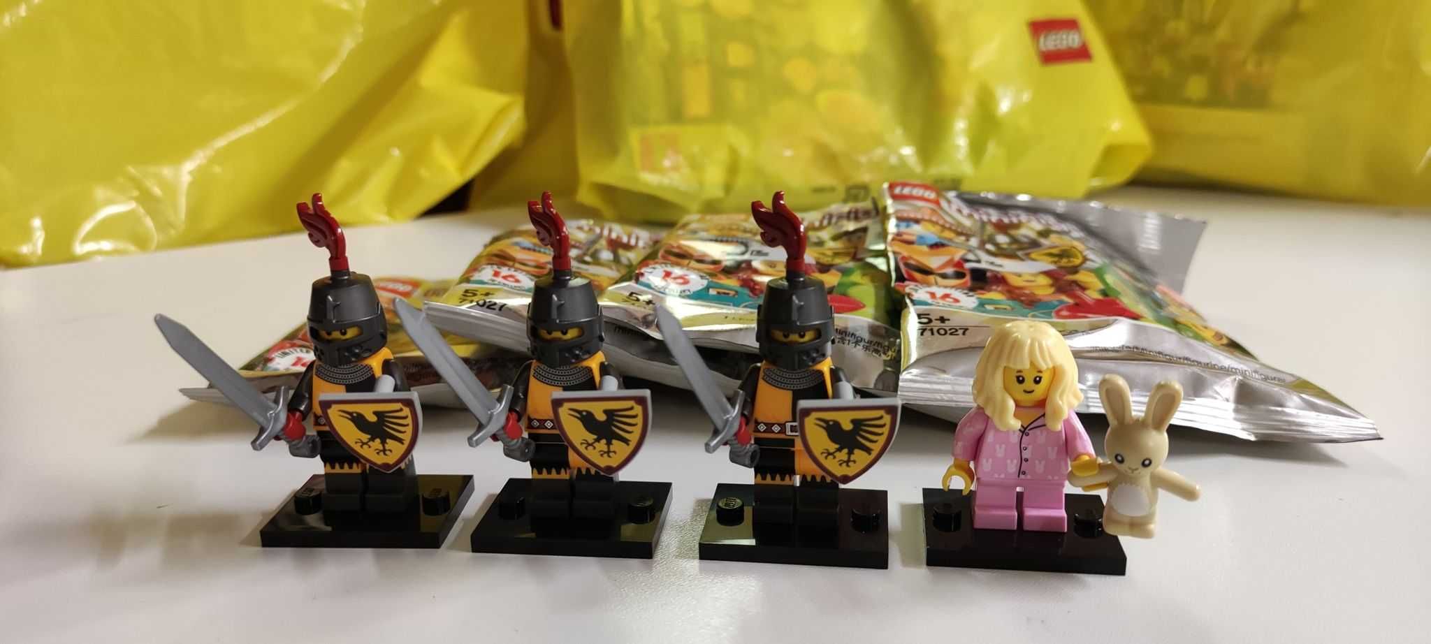 Lego 71027 Rycerz i dziewczynka z królikiem minifigures / minifigurka
