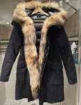 Kurtka woolrich L damska parka na zimę ocieplana dwustronna 2 w 1