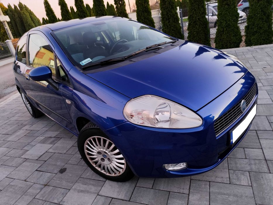 Fiat Grande Punto 1.4 Benzyna 2006 Rok Klima Elektryka