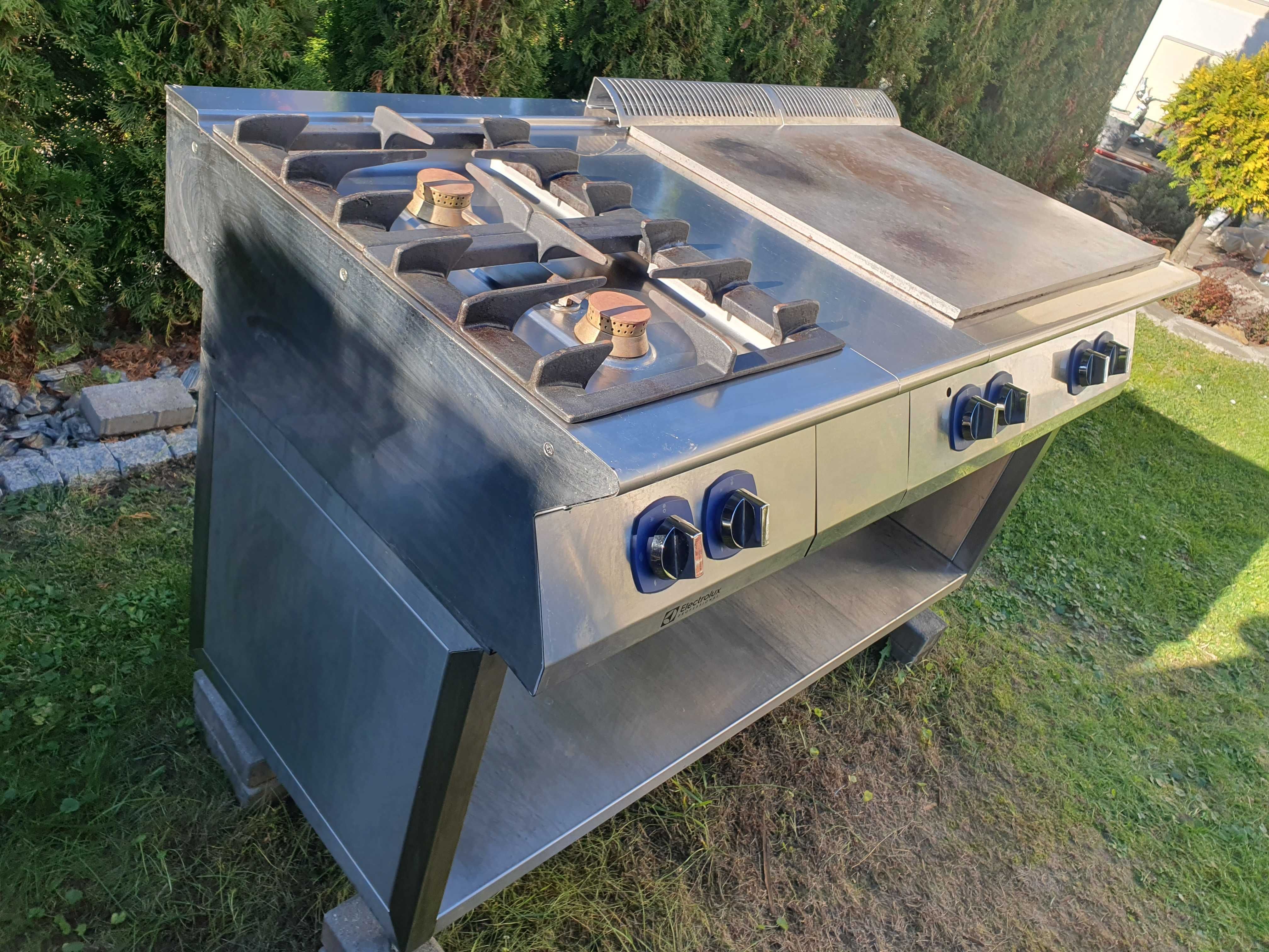 Electrolux kuchnia gastronomiczna, kuchenka gazowa elektryczna
