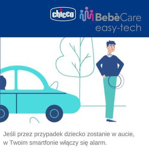 Alarm do fotelika samochodowego CHICCO BebeCare Easy-Tech