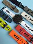 Силіконові ремінці на годинник Garmin quickfit 20 22 26 браслет ремінь