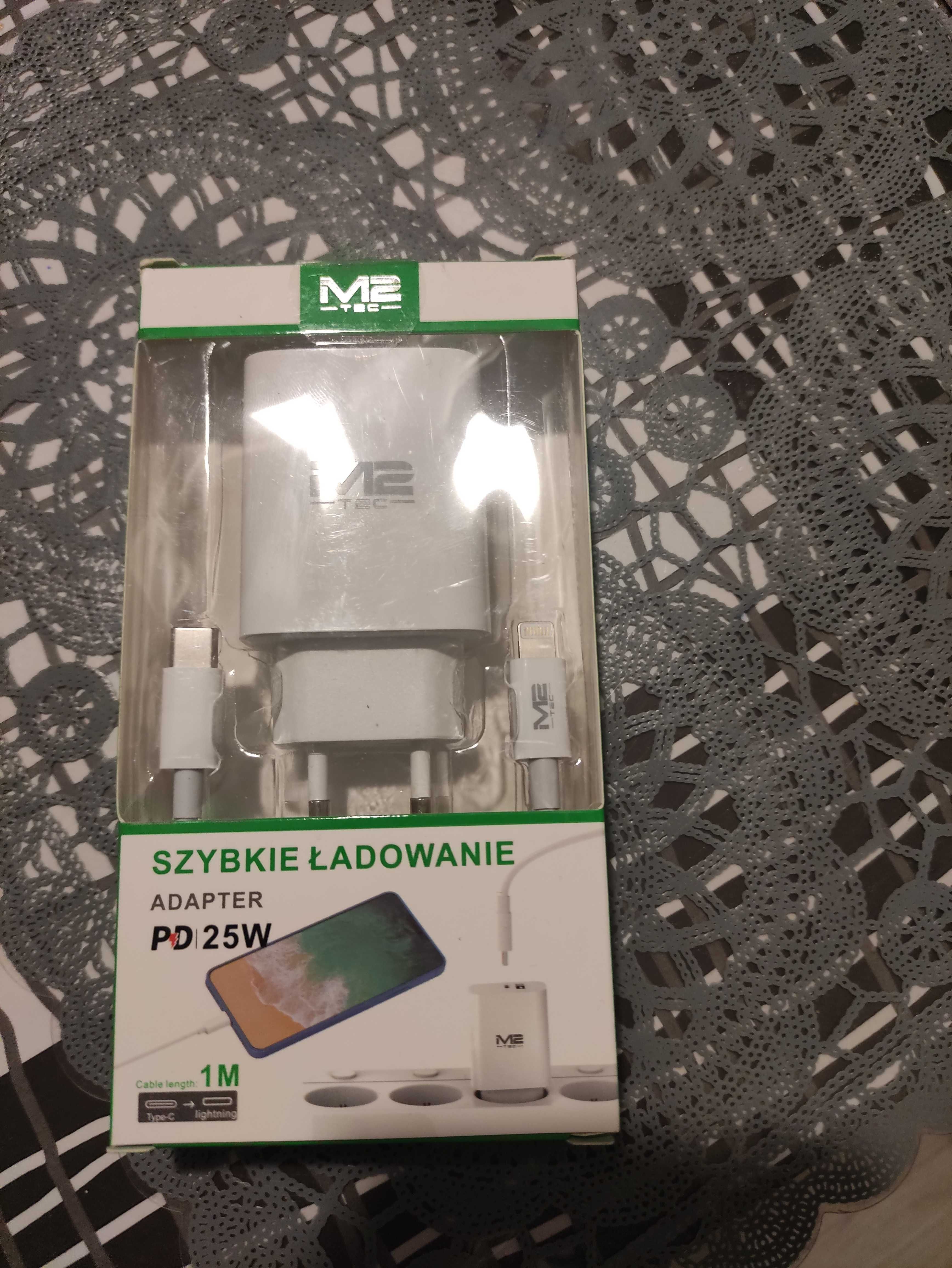 Szybka Ładowarka 25W Do iPhone + Kabel Lightning