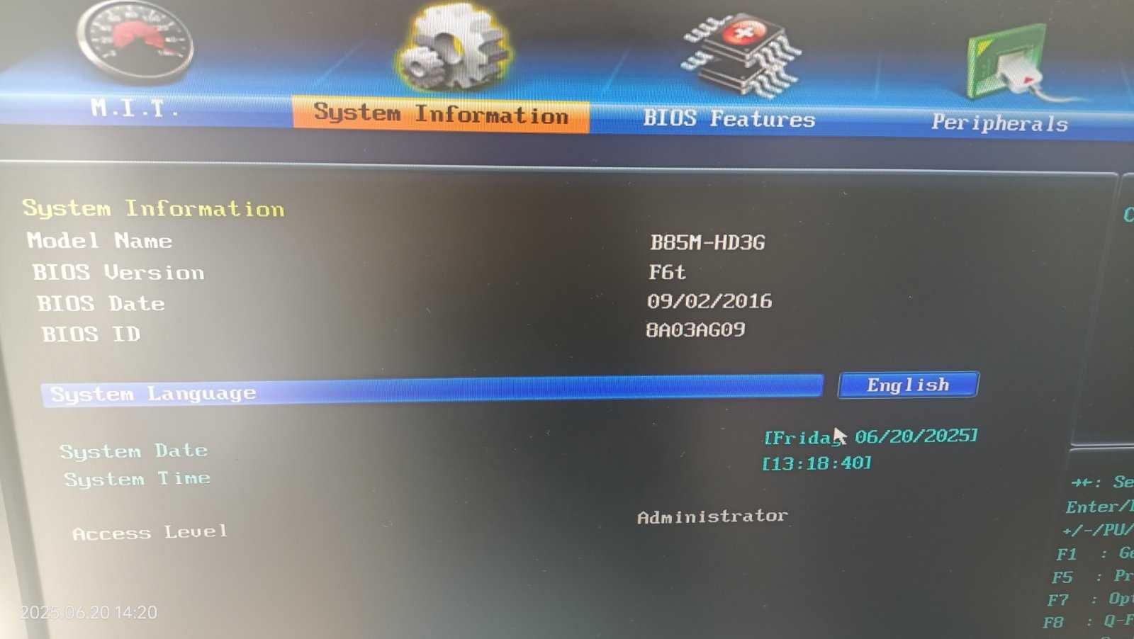 Комплект GIGABYTE GA-B85M-HD3G s1150 + Core i3 4170 BOX + без RAM