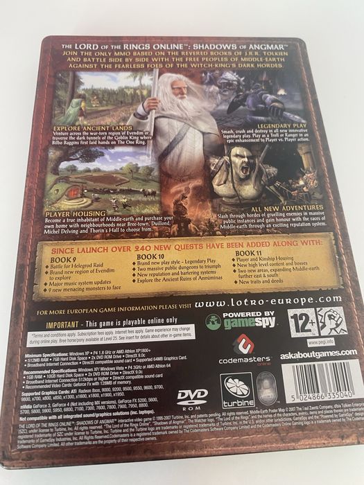 The Lord of the Rings Online: Shadows of Angmar – Gold Edition (PC)