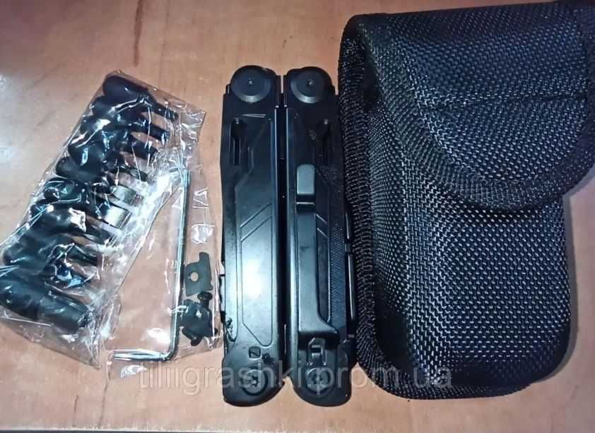 Мультитул з Ключами MQ065A 17в1 black + Набір біт