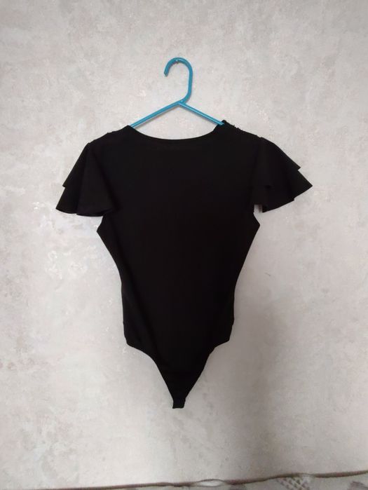 Body damskie czarne koronka S