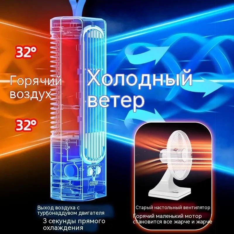 Вентилятор настольный портативный кондиционер