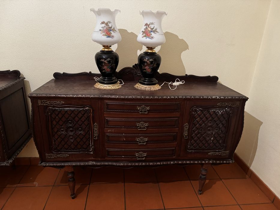 Candeeiros em vidro