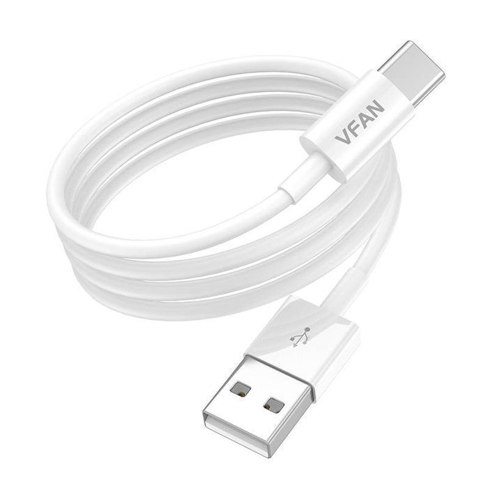 Kabel Usb Do Usb-C Vipfan X03, 3A, 1M (Biały)