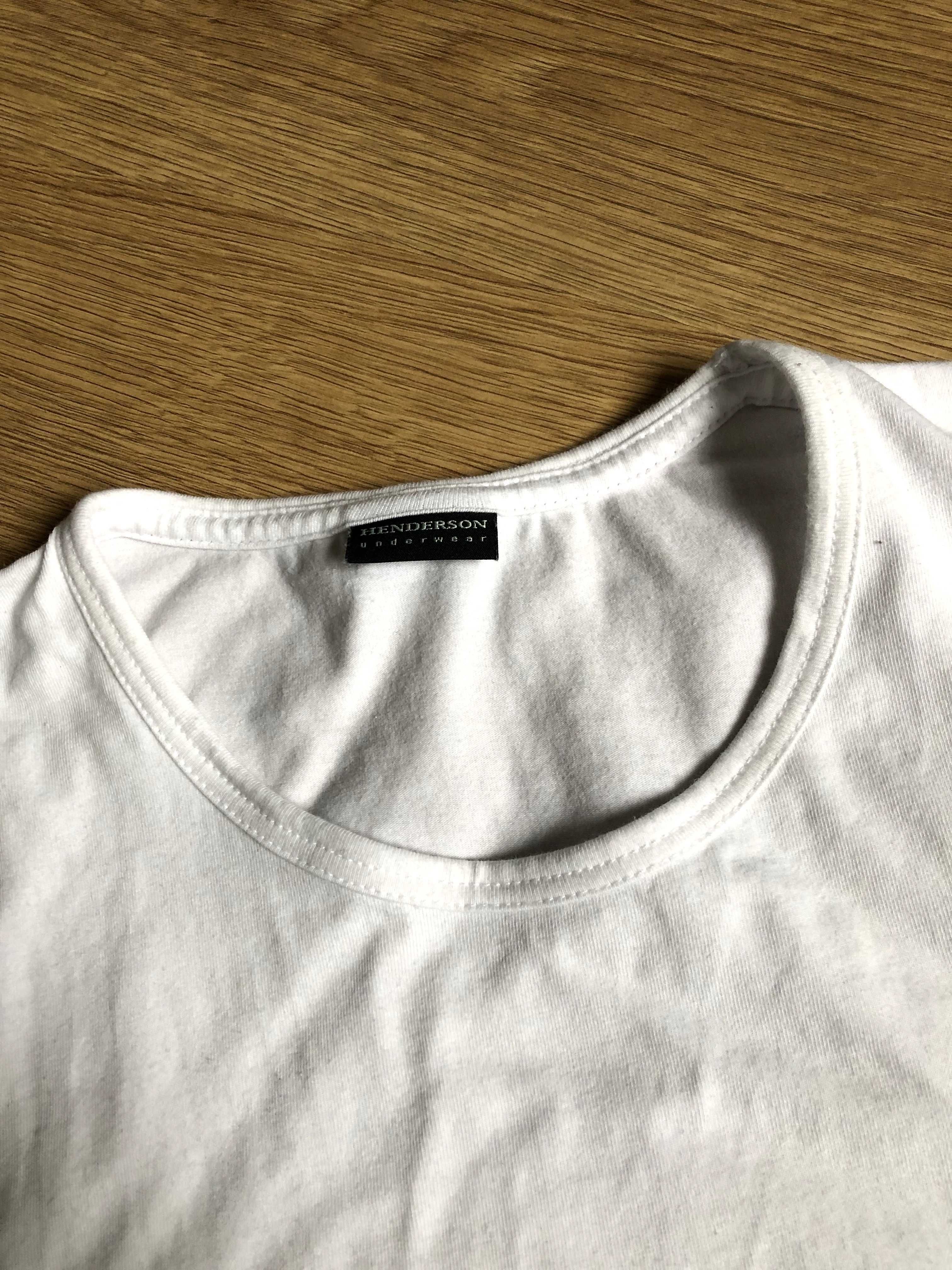 biała męska koszulka Henderson rozmiar XL